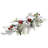 Frosted Winter Greenery And Jingle Bells Christmas Pillar Candle Holder - 28"