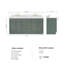 Meuble-lavabo double en bois massif 72 po avec plateau en quartz Carrara de 1,5 po Thornaby-1980216830-1985119501