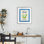 «Peas Be Mine Pun», reproduction encadrée sous verre, conception de Lara Beeston
