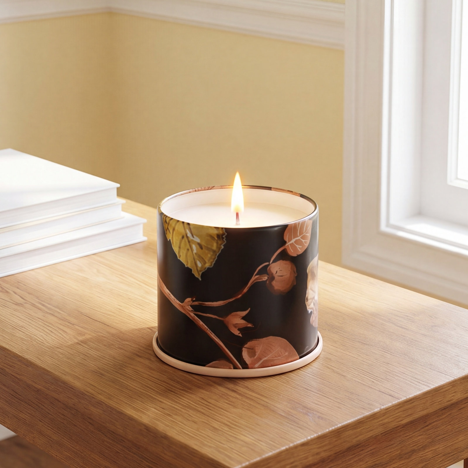Midnight Pumpkin Scented Tin Candle