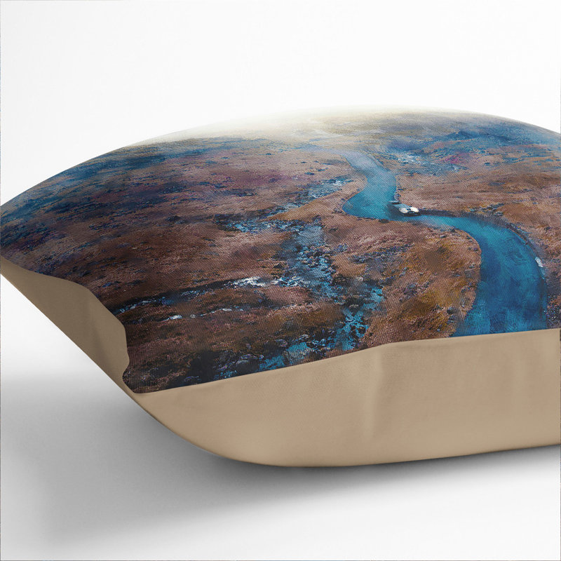 Square Cushion, 40cm H x 40cm W x 15cm D, Stone
