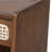 Antionette Mid-Century Modern PE Rattan Nightstand with Open Shelf and Drawer-1727242549