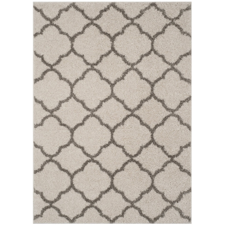 Helsel Shag Performance Geometric Rug