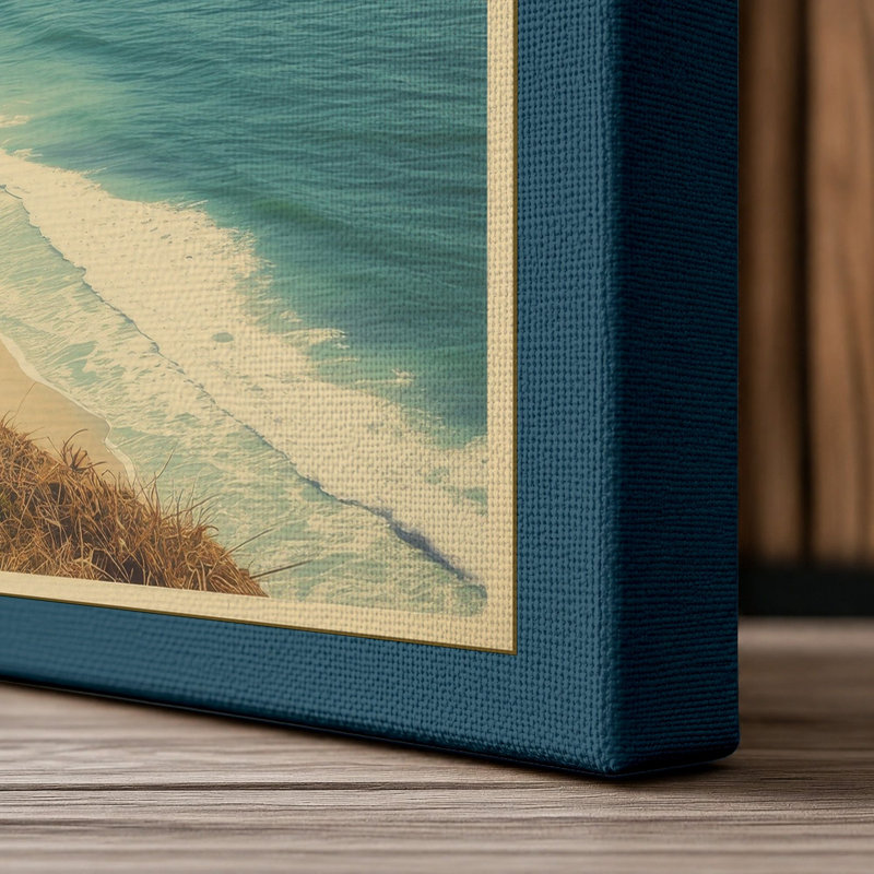 Print, 30x20 - 76.2 x 50.8 cm, Teal Border