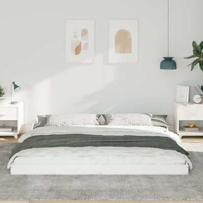 Bed Frame Solid Pine Wood