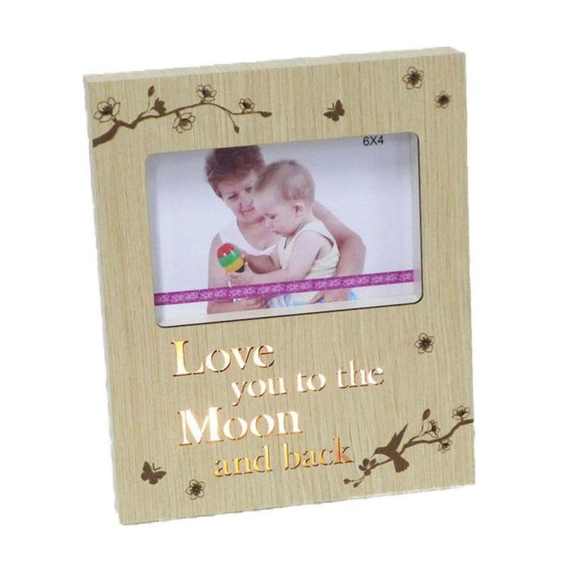 Cadre photo DEL Love You to the Moon and Back