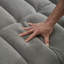 Canapé-lit futon de 83 po, canapé-lit confortable en polyester avec 2 coussins carrés, canapé-lit convertible avec dossier réglable, canapé-lit pour le salon-809900653