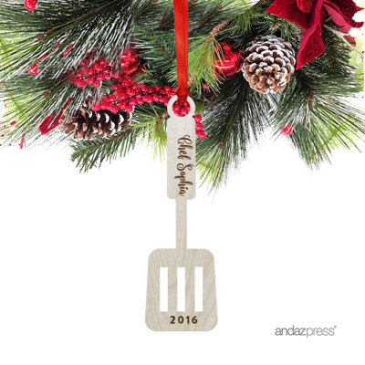 Wood Holiday Shaped Ornament