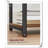 Mosan 15.2'' W Metal Nightstand