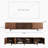 Roanoke 94.48 Inch Extra Long TV Stand for 100 Inch TV Slatted Media Console Entertainment Center with Storage Walnut