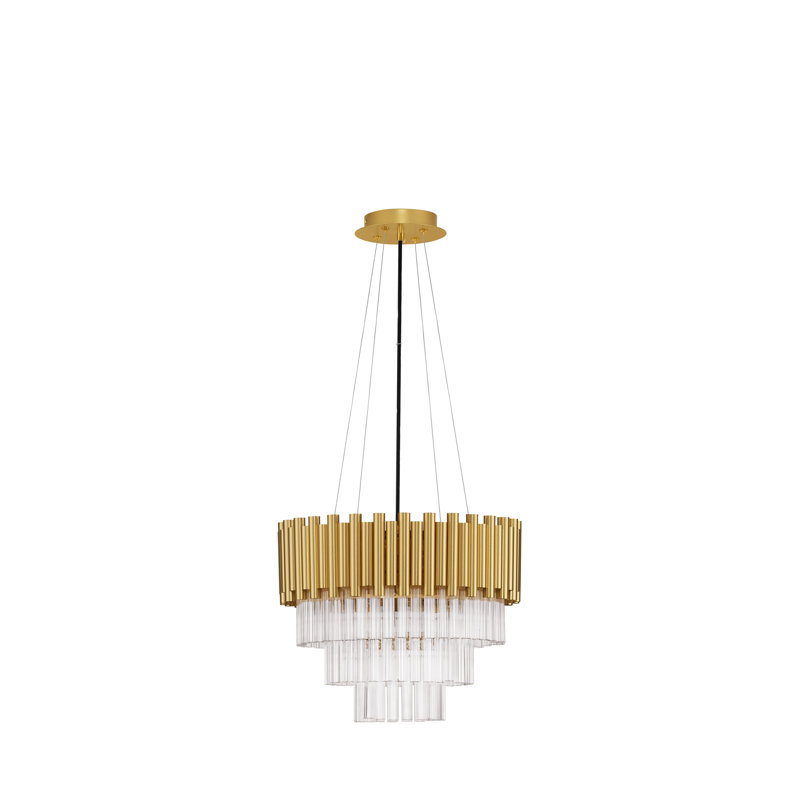MAGNOLIA 5 - Light Gold Pendant