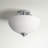 Hester Glass Semi Flush Mount-22242852