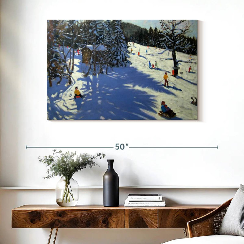 Sireci Mountain Hut Morzine, 26" H x 39" W