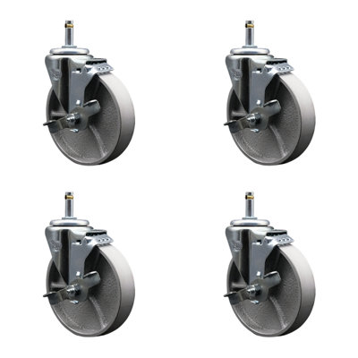 Semi Steel Swvl Grip Ring Caster