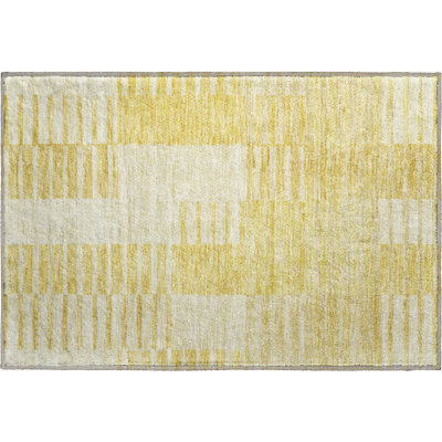 Premium Machine Washable Prisco Honey Rug
