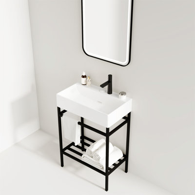 Bathroom Vanity With Ceramic Basin Ceramic,Bathroom Storage Cabinet