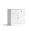 Armoire d'appoint blanche avec tiroir Marta Shaker - l 31,5 po x P 15,7 po x H 31,5 po-124959734