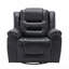 Fauteuil inclinable à bascule pivotant à 360 ° - manuel, large accoudoir, salon / chambre à coucher-206202184