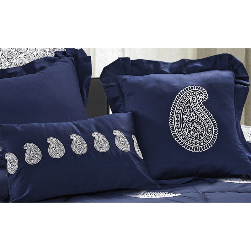 Satin Floral Pillowcase, Standard Pillowcase