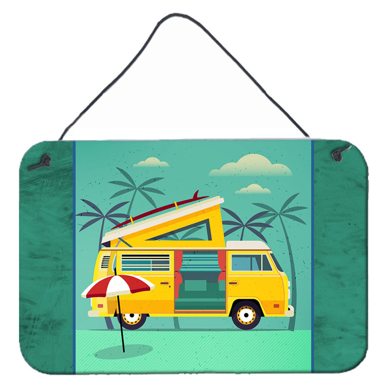 Coastal Transportation Wall Decor on Metal