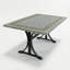 Burlington Garden Stone Mosaic Table
