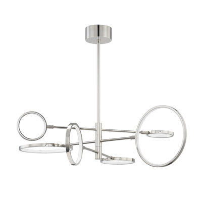 Saturn 0 Light Chandelier