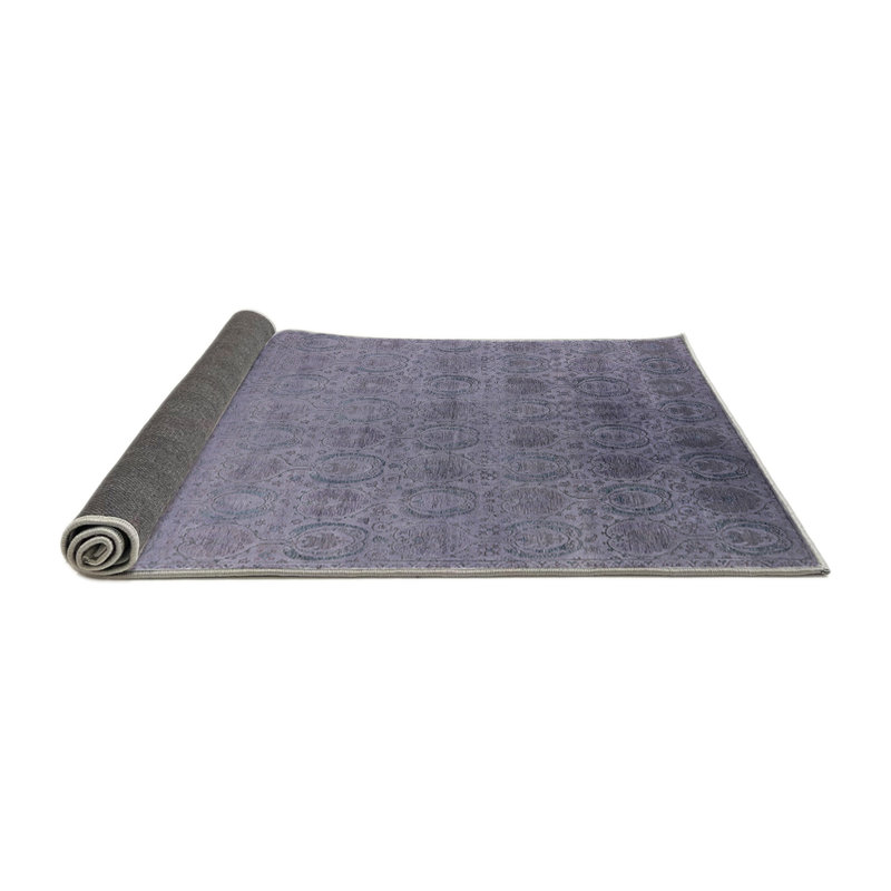 Tapis oriental mauve, Rond 5 pi