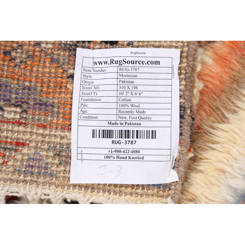 One-of-a-Kind 6'6" X 10'2" Wool Area Rug in