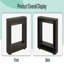 Console 47 po, rangement pour couloir, noir