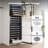 Yeego Dual Zone 23.4" 154 Bottle Wine Refrigerator Freestanding/Build-in Wine Cooler-120877746