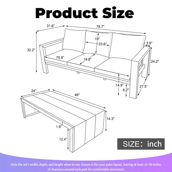 Dimensions du produit