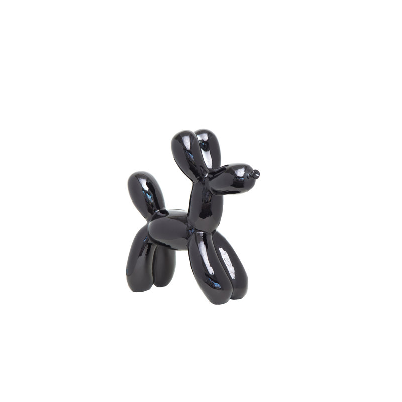 Tirelire Porum, H 12 po x l 4 po x P 12 po, Noir