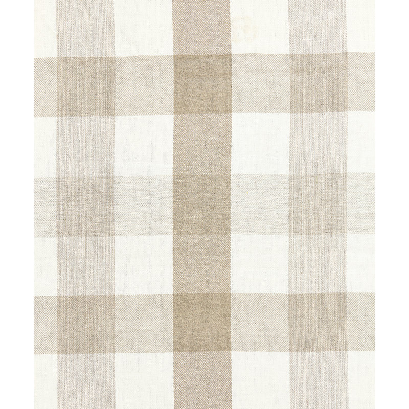 Chatham Westport Linen Plaid Fabric, Linen