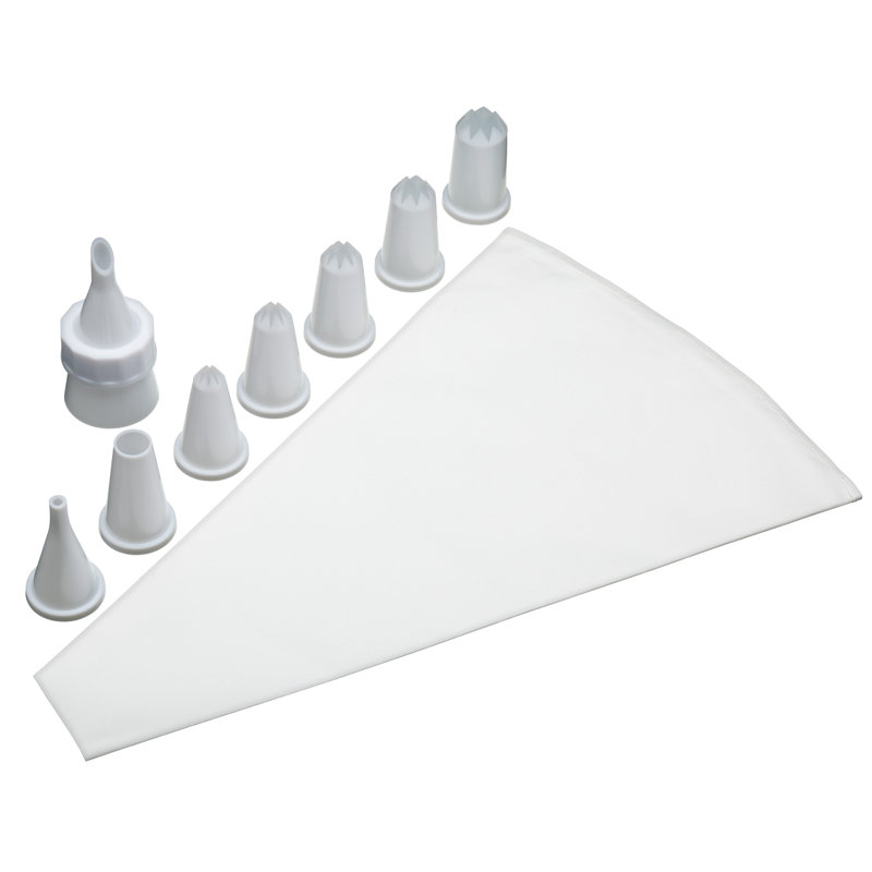 9 Piece Plastic Piping Set