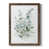 Toile avec cadre noyer
