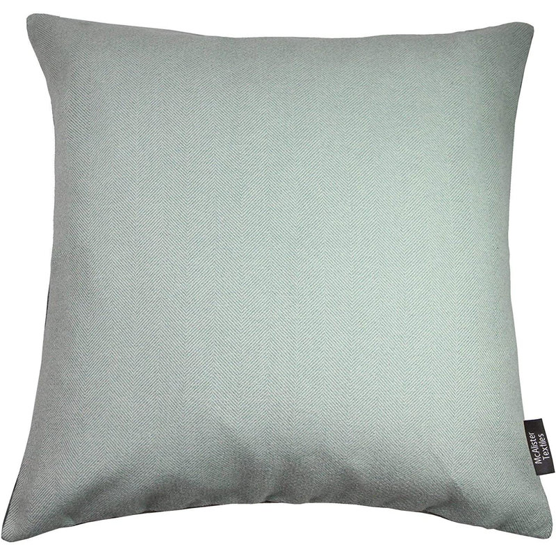 Square Floor Cushion, Duck Egg Blue
