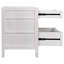 Hampton 3 - Drawer Solid Wood Nightstand-61272593