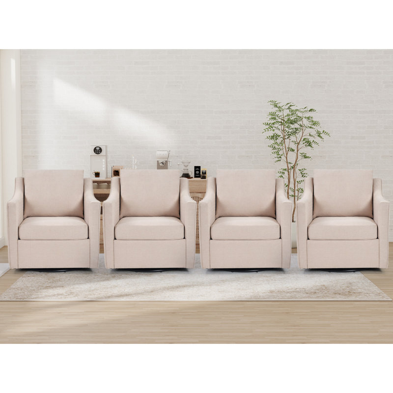Fauteuil d'appoint pivotant 30,3 po, Blé
