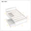 Lit plateforme simple avec deux tiroirs-115693397