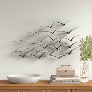  Deco 79 Magnesium Oxide Abstract Handmade Live Edge Wall Decor  with Black Frame, 35 x 3 x 23, Silver : Home & Kitchen