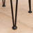 Denali Industial Wood And Metal Barstool