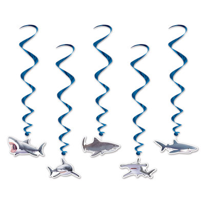 Décoration murale requin whirls
