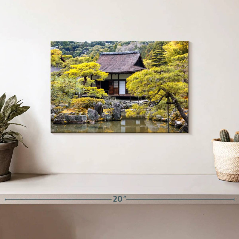 Maison japonaise traditionnelle Lilie, H 8 po x l 12 po