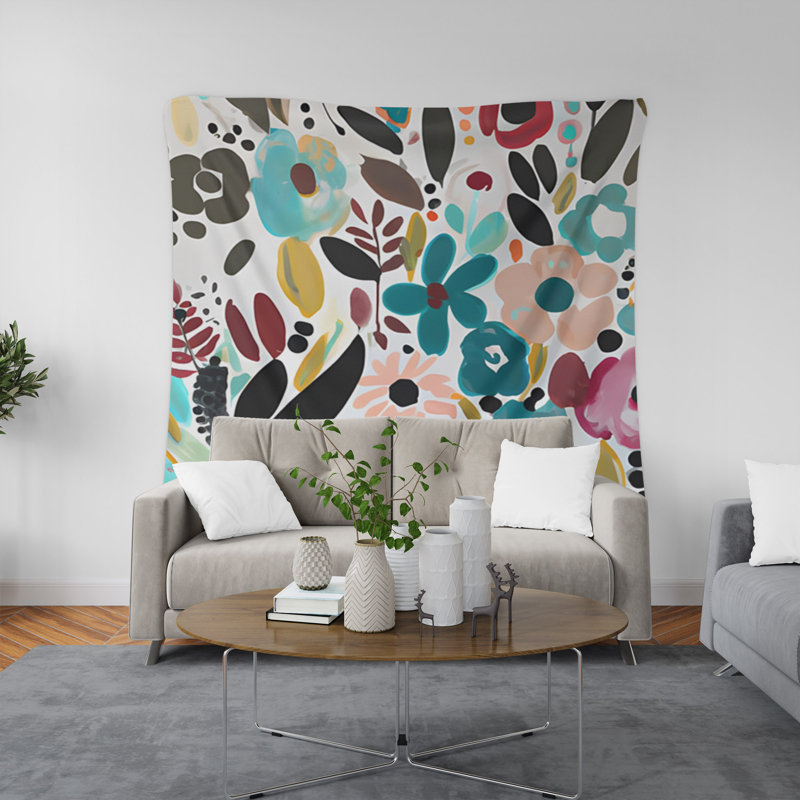 Tapisserie murale, H 60 po x l 51 po