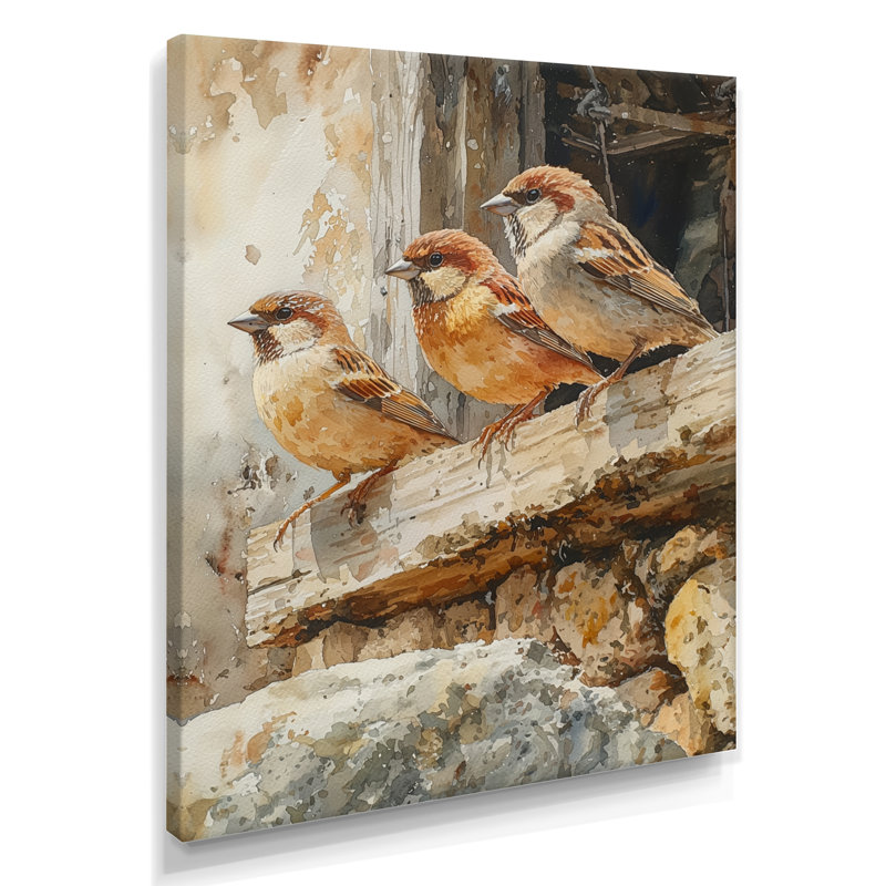 Fyffe - Animals Wall Art, Toile tendue, Ne s’applique pas, H 20 po x l 12 po