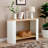 End Table, Small Side Table, Nightstand With 2-Layer Storage Shelves, Sofa Table-1454294294
