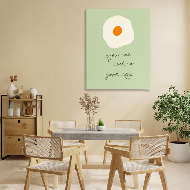 «You Are A Good Egg Canvas», conception par SD Graphics Studio, H 30 po x l 24 po