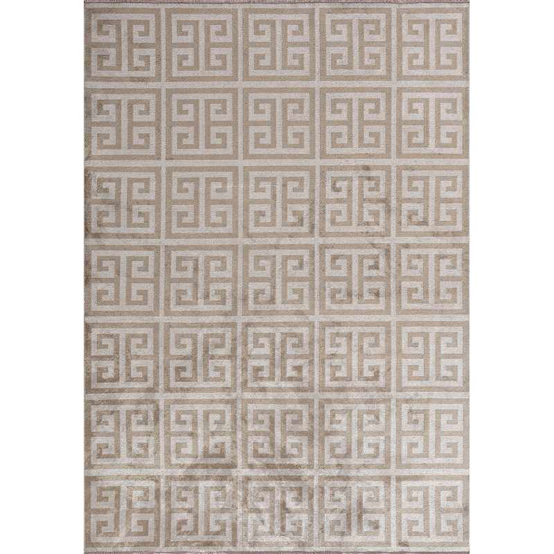 Ravy Geometric Hand Loom Indoor / Outdoor Area Rug, Rectangle 240 x 300cm