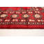 Tapis unique en laine noué à la main style Bokhara des années 2010 de 8 pi 1 po x 10 pi rouge / brun / ivoire Haytug