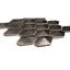 Terrapin 2x3 Geometric Polished Metal Mosaic Tile